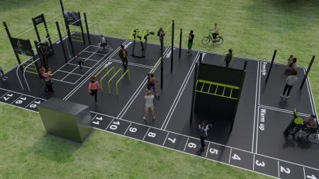 Stronger together – a new outdoor gym opens with an ethos of unity