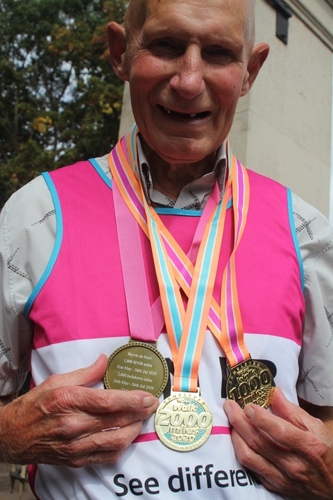 TGO gym user Barrie, 86 years old